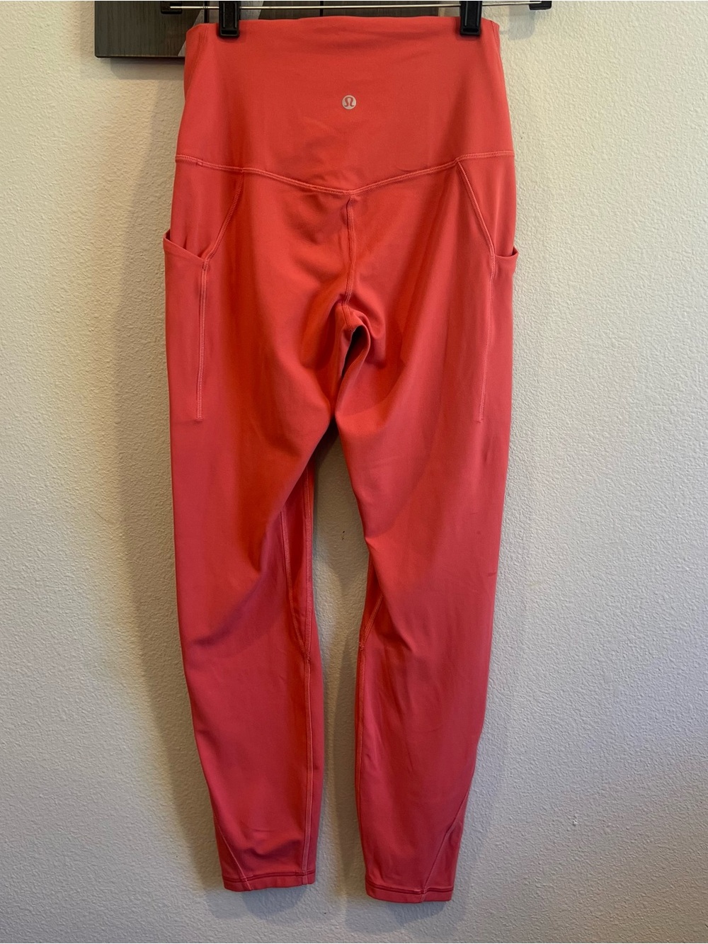 lululemon athletica High-Rise Coral Leggings with Side Pockets - Picture 2 of 10